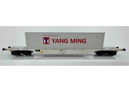 Vagon portcontainer CFR Marfa - H0 AMINTIRI FEROVIARE 30051 - IN STOC/IN LIVRARE